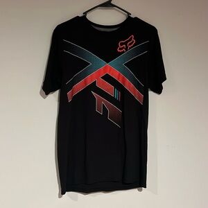 Men’s small black Fox active tshirt, black.